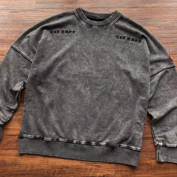 Cav Empt Other - Cav Empt Vintage Crew Neck Sweatshirt Grey